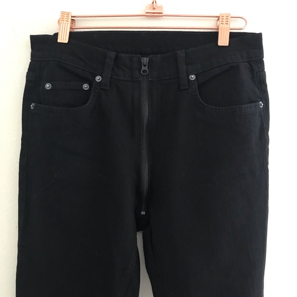 LF Carmar LA Ryan Black Slim Jeans Mid-Rise Zipper - Picture 5 of 8